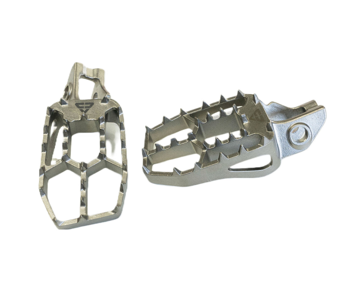 Foot Pegs Set - KTM / Husqvarna (Titanium)